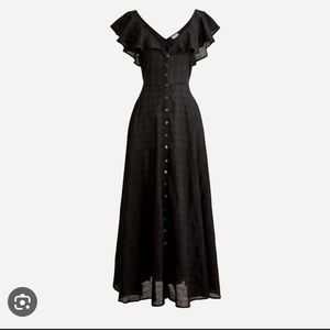 Button-up maxi dress